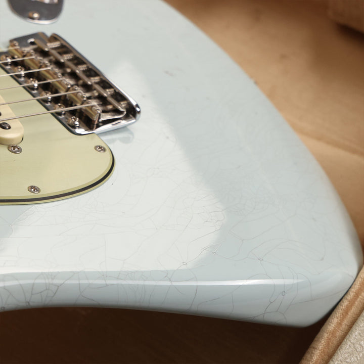 Fender Custom Shop 1963 Stratocaster Journeyman Relic Super Faded Aged Sonic Blue 2023