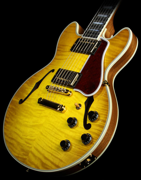 Used 2015 Gibson Custom Shop CS-356 Electric Guitar Lemon Burst