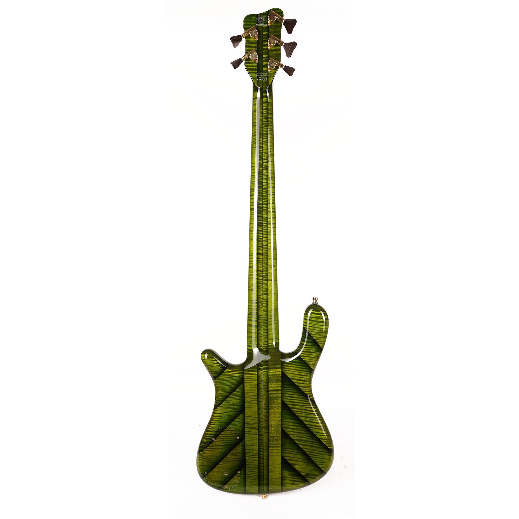 Warwick Custom Shop Streamer Stage I 5 Masterbuilt Emeraude Green