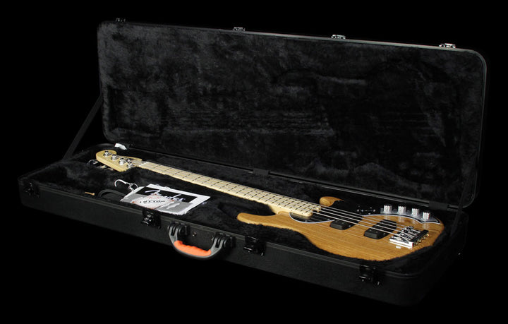 Used Fender American Deluxe Dimension Bass HH Electric Bass Guitar Natural