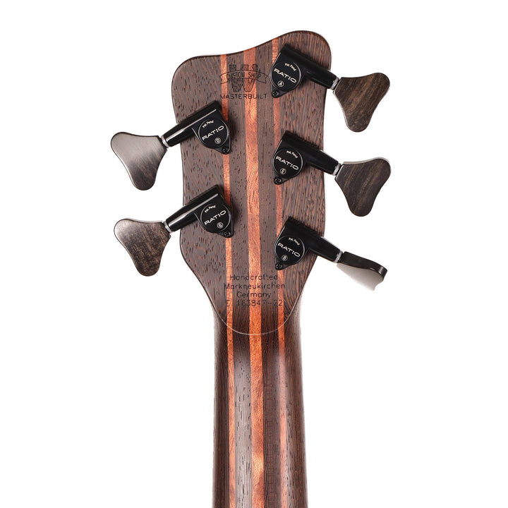 Warwick MasterBuilt Thumb NT 5-String Bass BroadNeck MasterReserve Buckeye Bubinga 2022