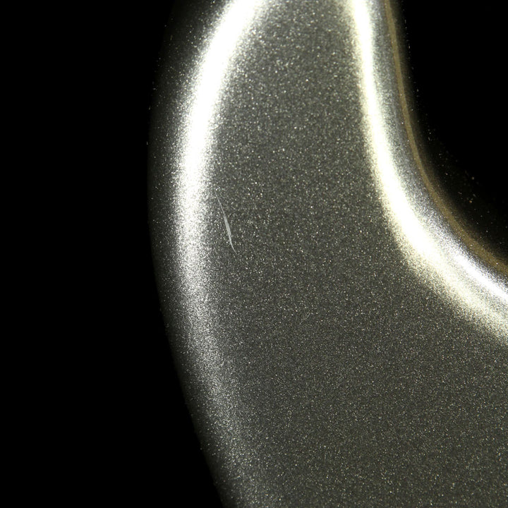 Used Fender Blacktop Stratocaster HSH Electric Guitar Titanium Silver