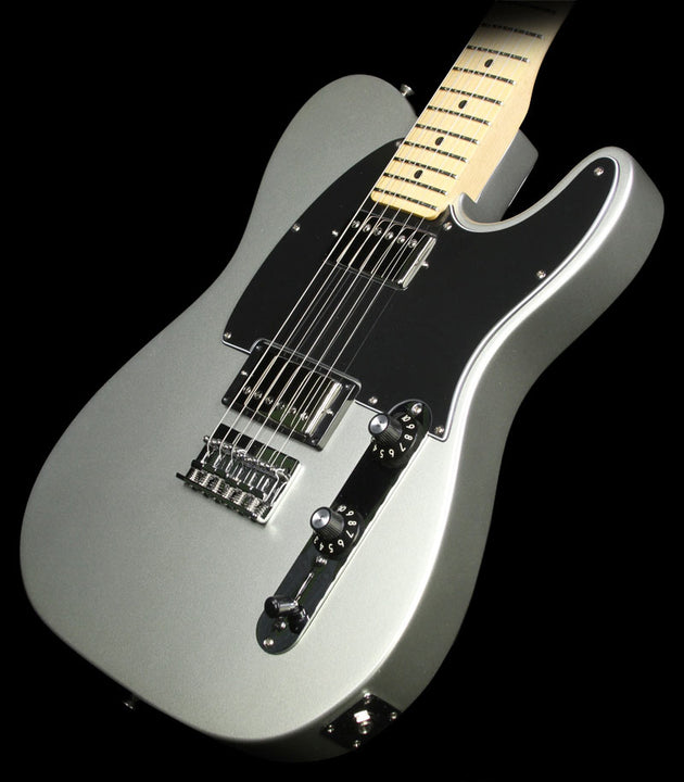 Used Fender Blacktop Telecaster HH Electric Guitar Silver