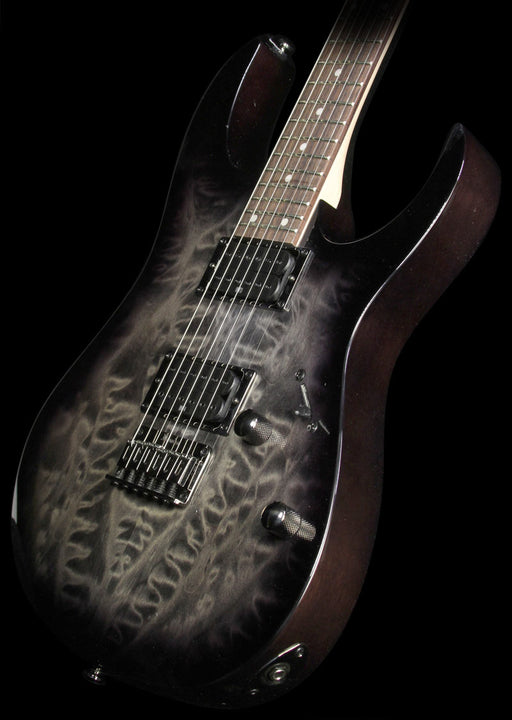 Used 2014 Ibanez RG421 Electric Guitar Transparent Grey Burst