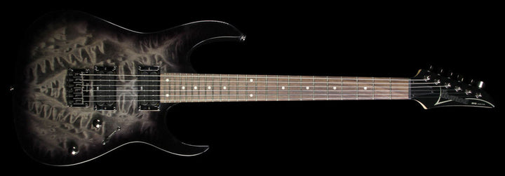 Used 2014 Ibanez RG421 Electric Guitar Transparent Grey Burst