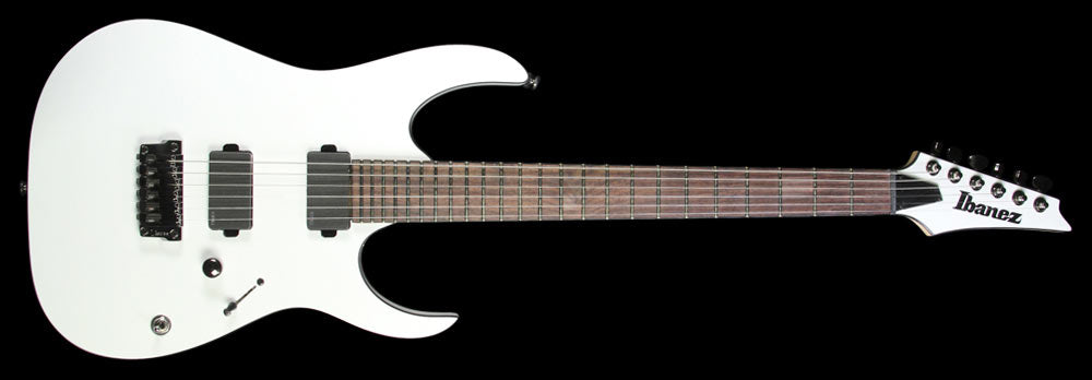 Used 2014 Ibanez RGIR20FE Iron Label Electric Guitar White | The