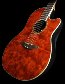 Used Ovation CC28 Celebrity Super-Shallow Cutaway Acoustic/Electric Guitar Amber Waterfall Bubinga
