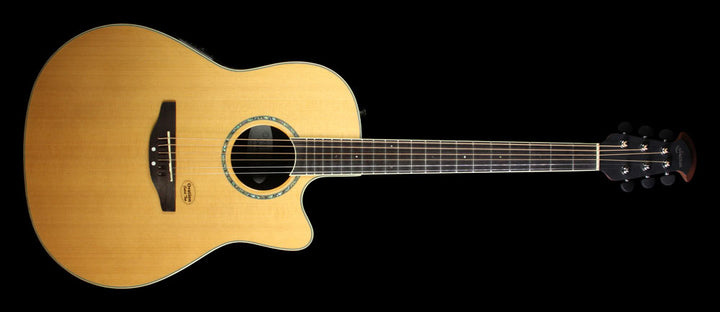 Used Ovation Celebrity CC29S Deep Contour Cutaway Cedar Top Acoustic Guitar Natural