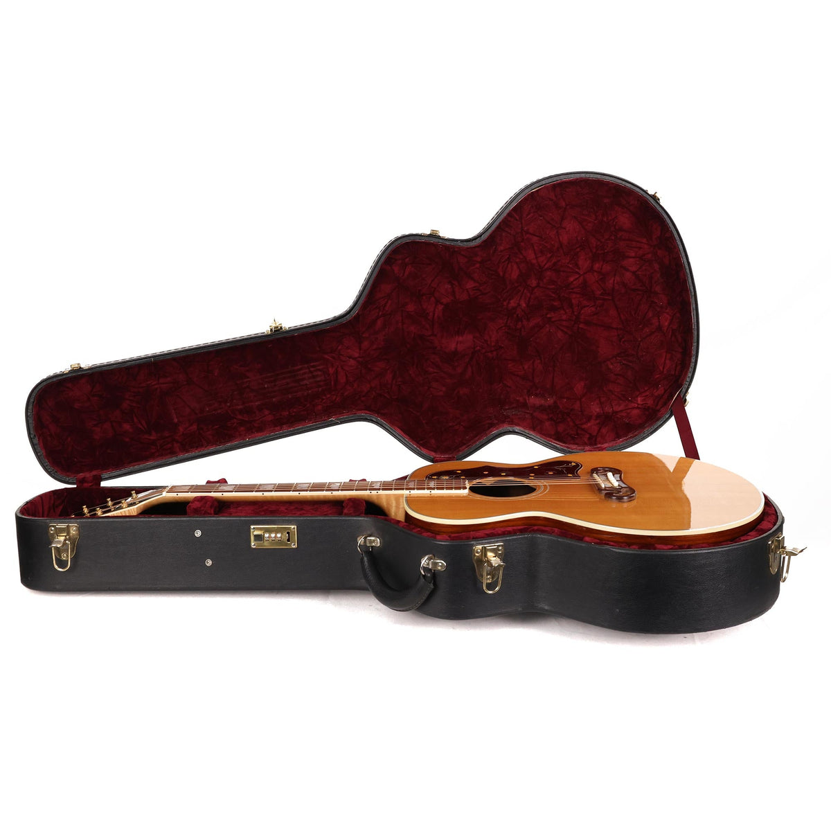 2005 Gibson Custom Shop SJ-200 Acoustic Madagascar Rosewood Natural — 9