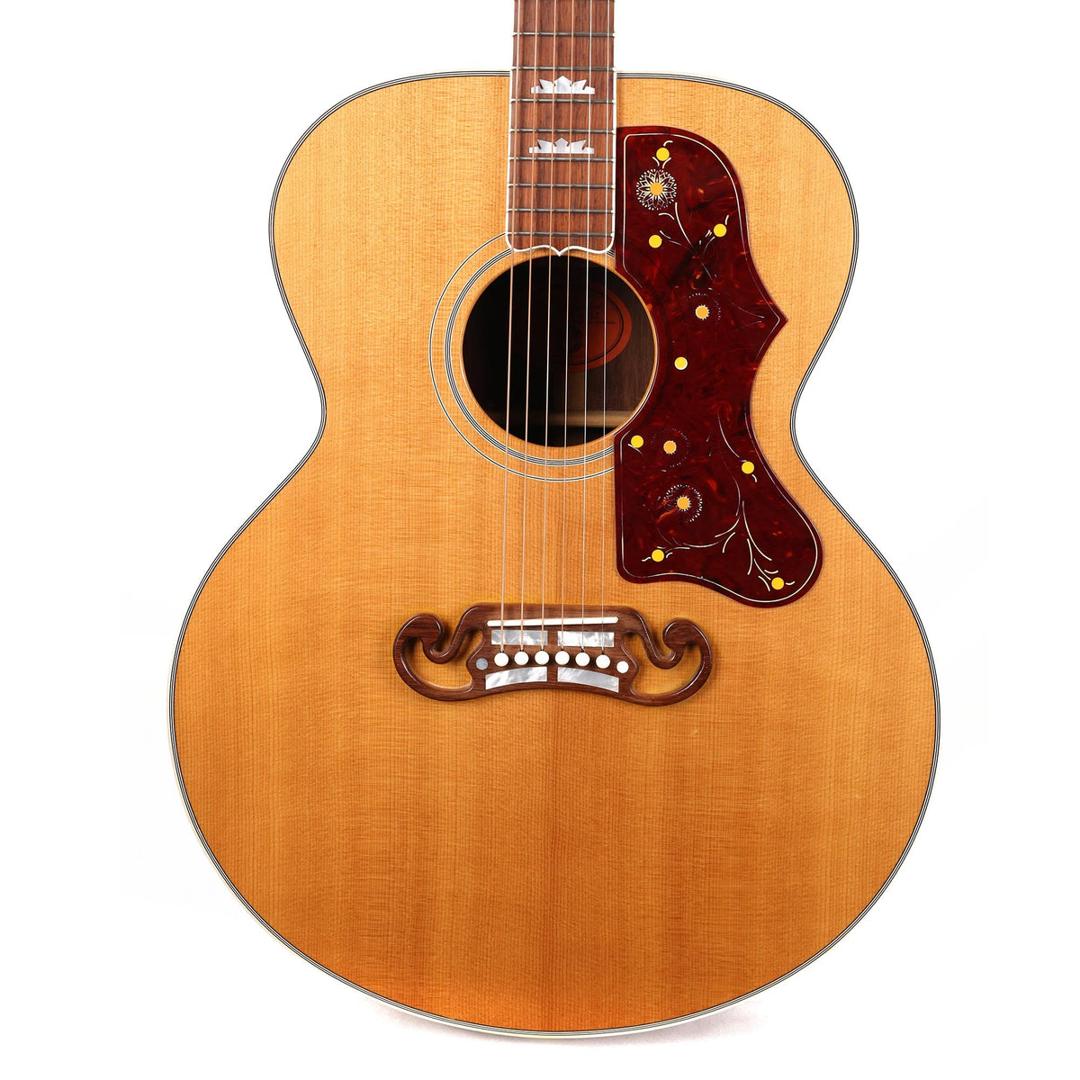 2005 Gibson Custom Shop SJ-200 Acoustic Madagascar Rosewood Natural — 1
