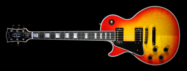 Used Gibson Custom Shop Les Paul Custom Left Handed Electric Guitar Heritage Cherry Sunburst