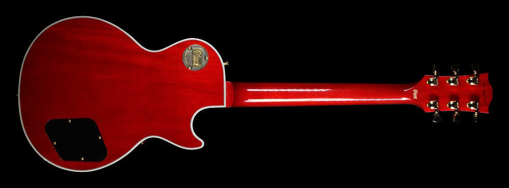 Used Gibson Custom Shop Les Paul Custom Left Handed Electric Guitar Heritage Cherry Sunburst — 3