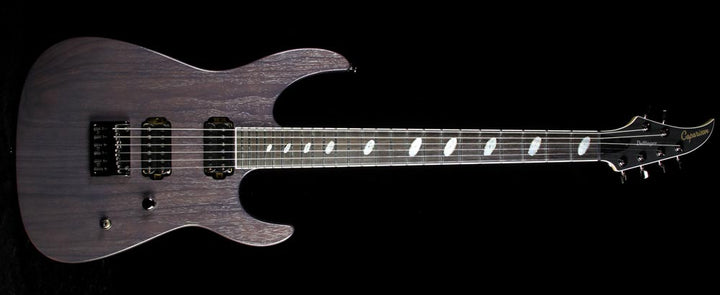 Used 2015 Caparison Dellinger II FX WM Electric Guitar Machine Grey
