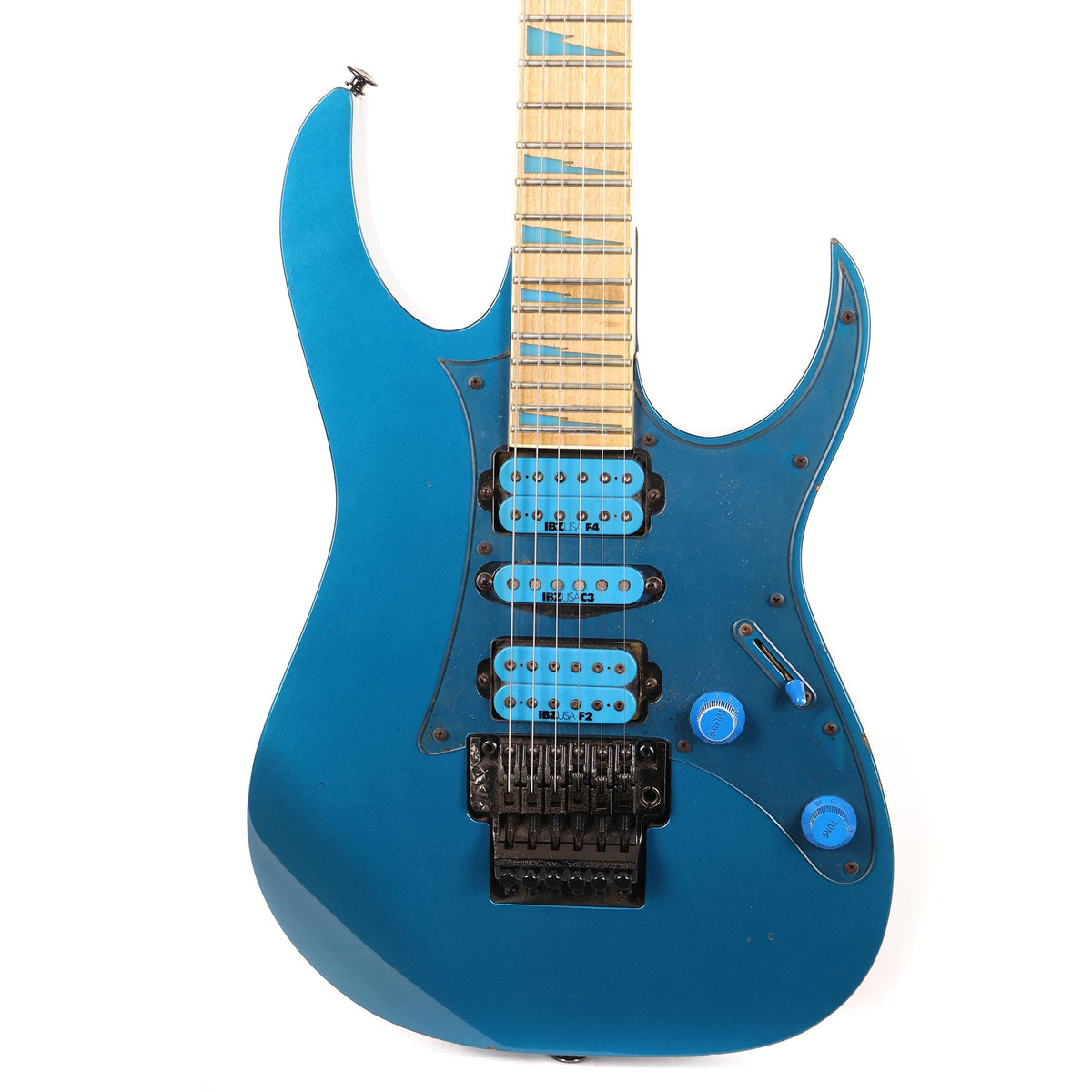 ギター Ibanez RG770DX Laser Blue Reissue 1991 Ibanez RG770DX Laser Blue | The Music Zoo
