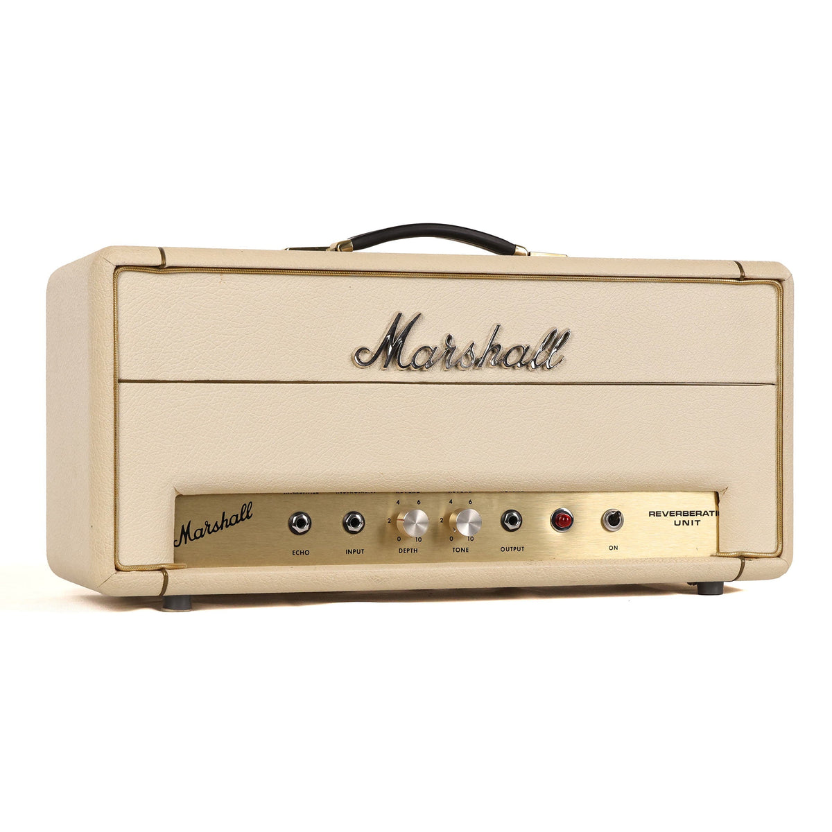 1960s Marshall Model 2020 Reverb Unit White Tolex — 1