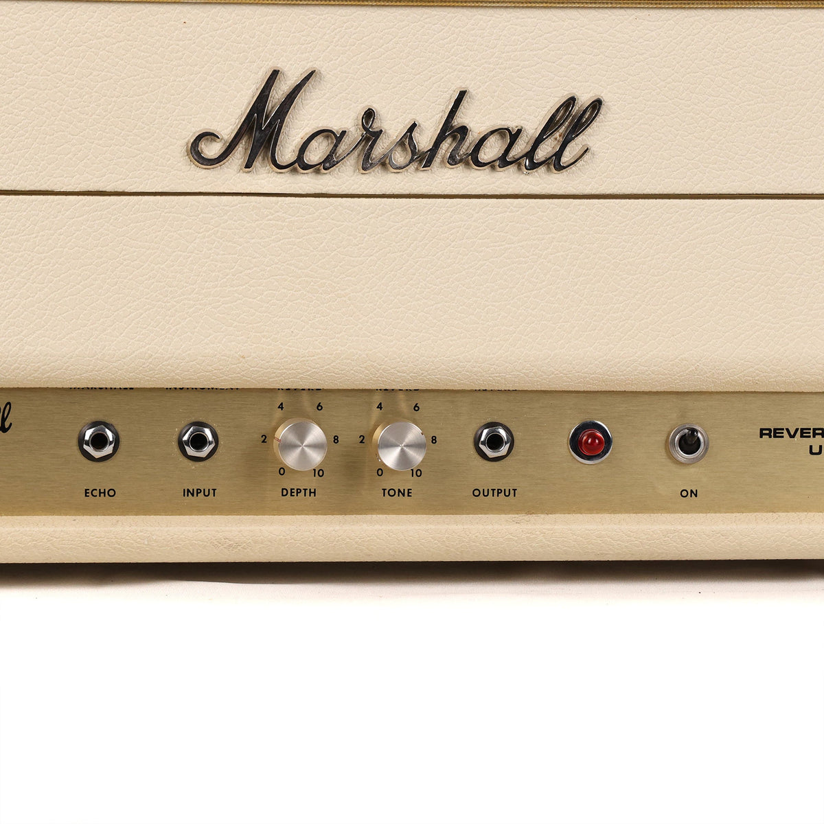 1960s Marshall Model 2020 Reverb Unit White Tolex — 3
