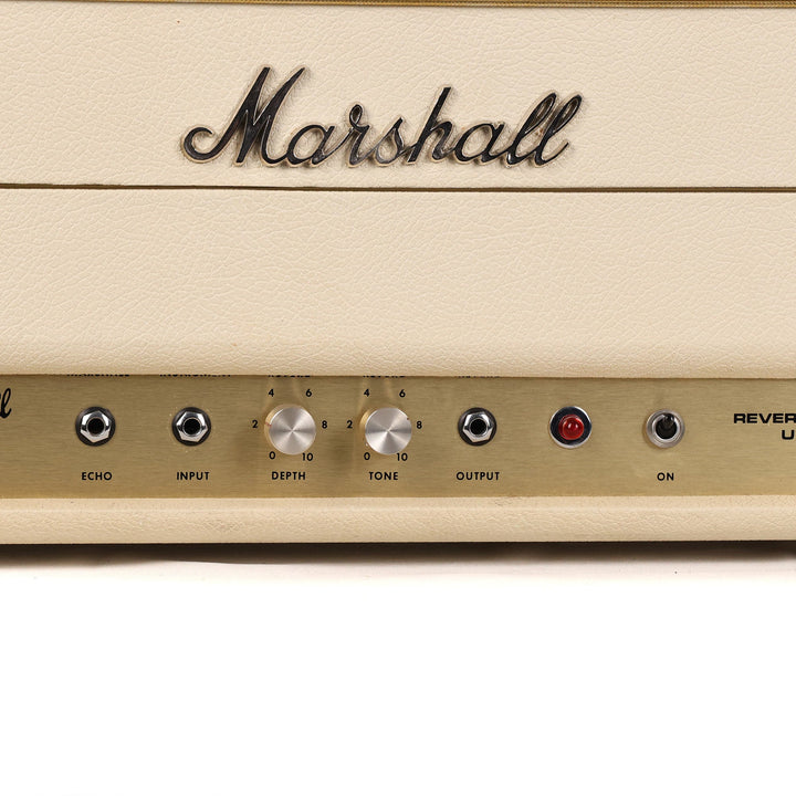 1960s Marshall Model 2020 Reverb Unit White Tolex