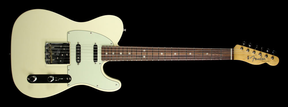 Used Fender American Vintage Hot Rod '60s Telecaster Electric Guitar Olympic White — 2