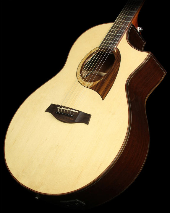 Used 2014 Ibanez AEW22CDNT Cordia Acoustic Guitar Natural Gloss