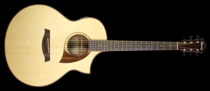 Used 2014 Ibanez AEW22CDNT Cordia Acoustic Guitar Natural Gloss