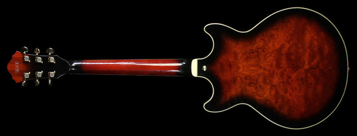 Used 2014 Ibanez AM153DBS Artstar Electric Guitar Dark Brown Sunburst