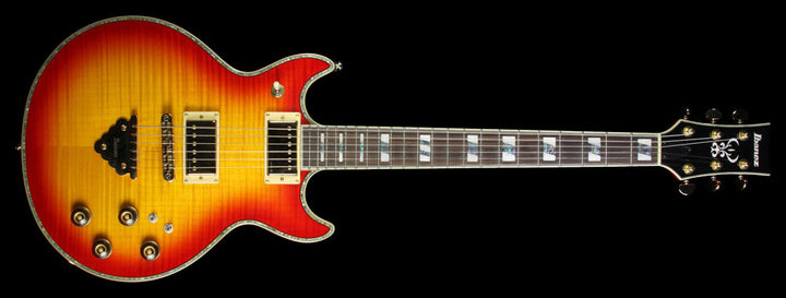 Used 2014 Ibanez AR420 Artist Electric Guitar Cherry Red Sunburst