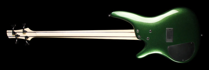 Used Ibanez SR300 4-String Electric Bass Metallic Forest