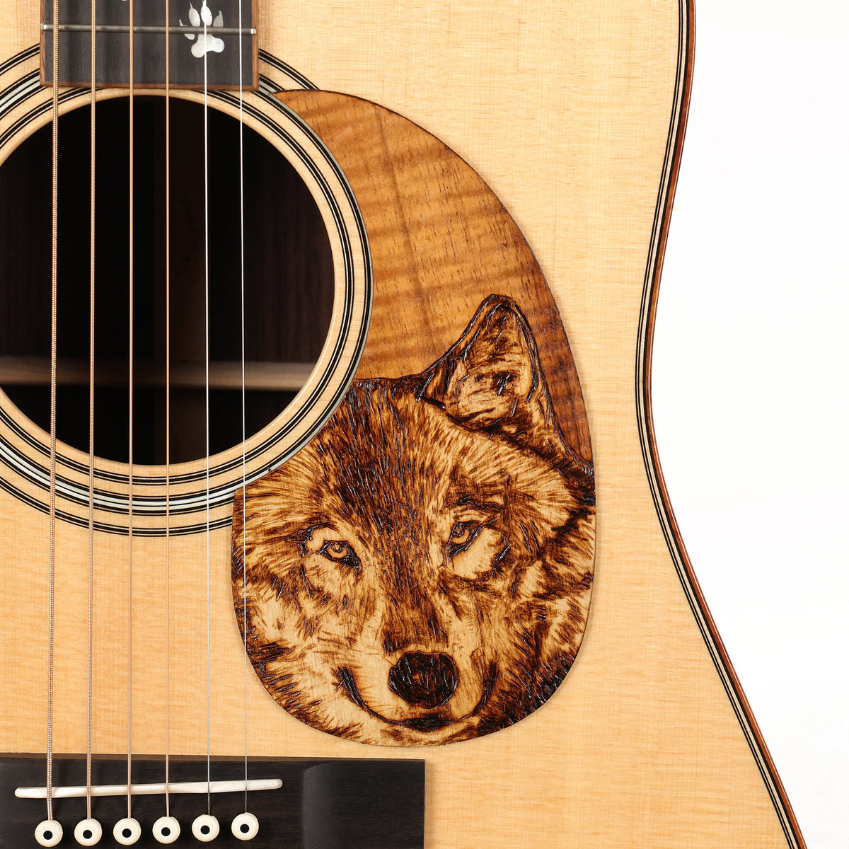 Martin Custom Shop D-28 Wolf Dreadnought Acoustic Natural 2017 — 9