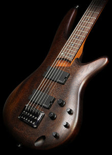 Used 2014 Ibanez SRC6WNF 6-String Electric Bass Walnut Flat
