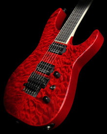 Used Jackson CS Special Edition SL2Q Soloist Electric Guitar Transparent Red