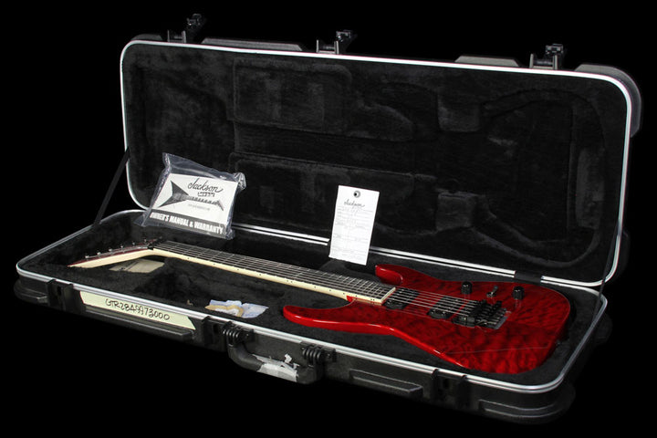 Used Jackson CS Special Edition SL2Q Soloist Electric Guitar Transparent Red