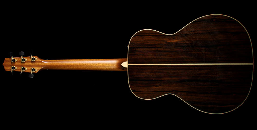 Used Takamine TLE-M1 Limited Edition Orchestra Malaysian Blackwood Acoustic Guitar Natural — 3