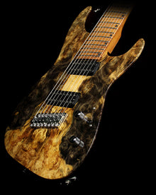 Lipe Virtuoso 8 String Fanned Fret Electric Guitar Buckeye Burl