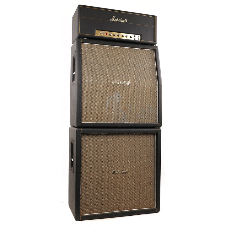 1969 Marshall Major 200W Head and 4x12 Full Stack