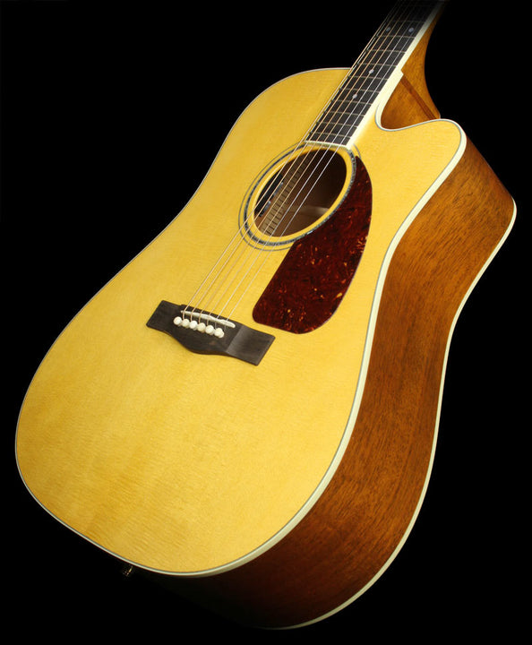 Used Fender Custom Shop TPDCE-1 Dreadnought Acoustic Guitar Natural