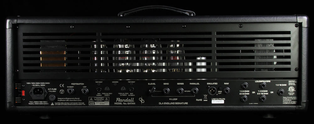 Randall Amplifiers Satan Ola Englund Signature Electric Guitar Amplifier — 2