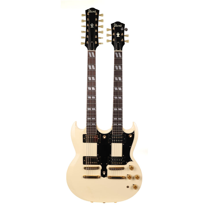 1977 Ibanez 2402DX Doubleneck Guitar White