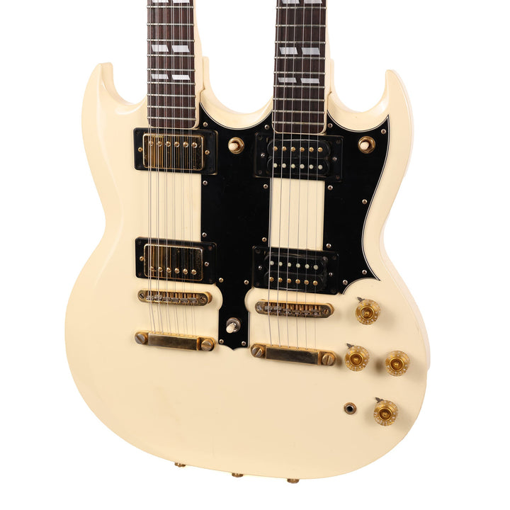 1977 Ibanez 2402DX Doubleneck Guitar White