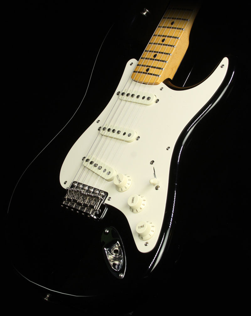Used 2005 Fender Eric Johnson Signature Stratocaster Electric Guitar Black — 1