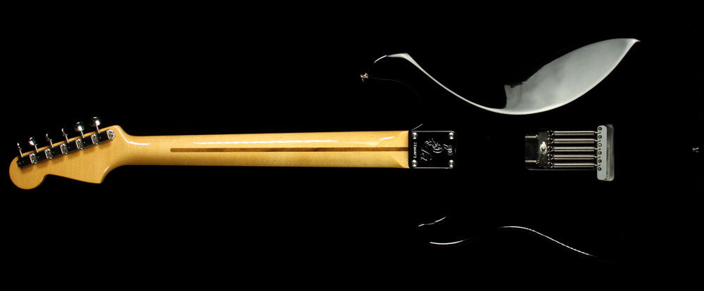Used 2005 Fender Eric Johnson Signature Stratocaster Electric Guitar Black — 3