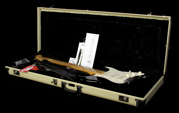 Used 2005 Fender Eric Johnson Signature Stratocaster Electric Guitar Black