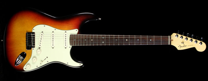 Used 1999 Fender American Deluxe Stratocaster Electric Guitar Three-Tone Sunburst