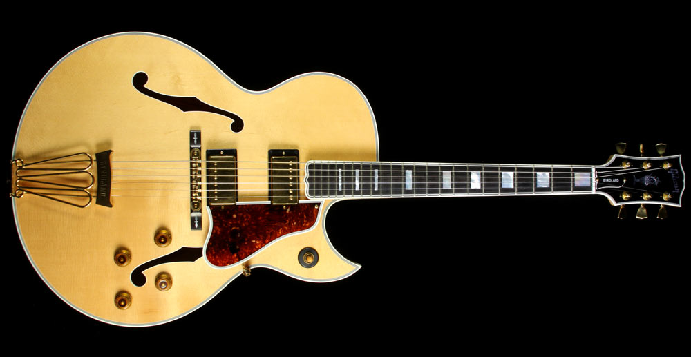 Used 2003 Gibson Custom Shop Byrdland Florentine Electric Guitar Antique Natural — 2