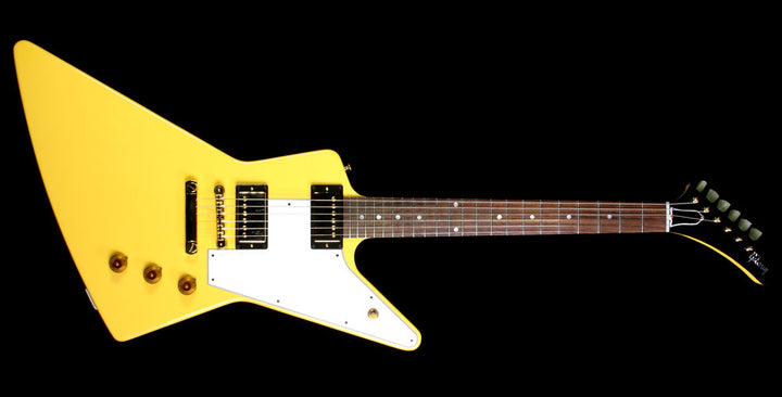 Used 2014 Gibson Custom Shop Limited Edition '58 Mahogany Explorer Electric Guitar Aspen White