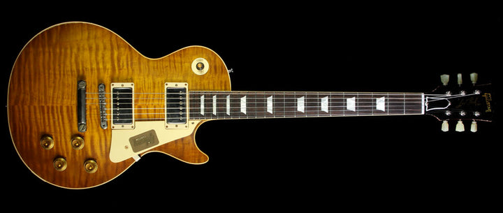 Gibson Custom Shop Murphy Aged True Historic 1959 Les Paul Reissue Electric Guitar Aged Lemonburst