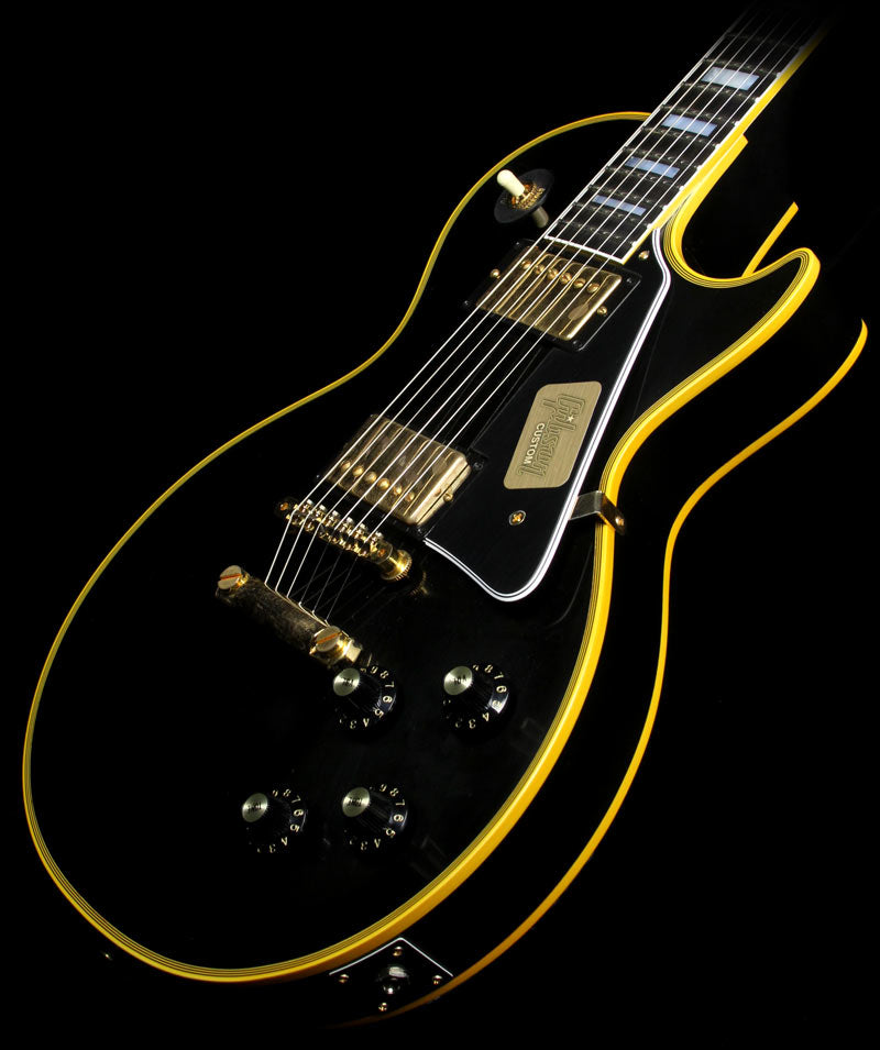 Gibson Custom Shop 1968 Les Paul Custom Reissue VOS Electric Guitar Ebony — 1