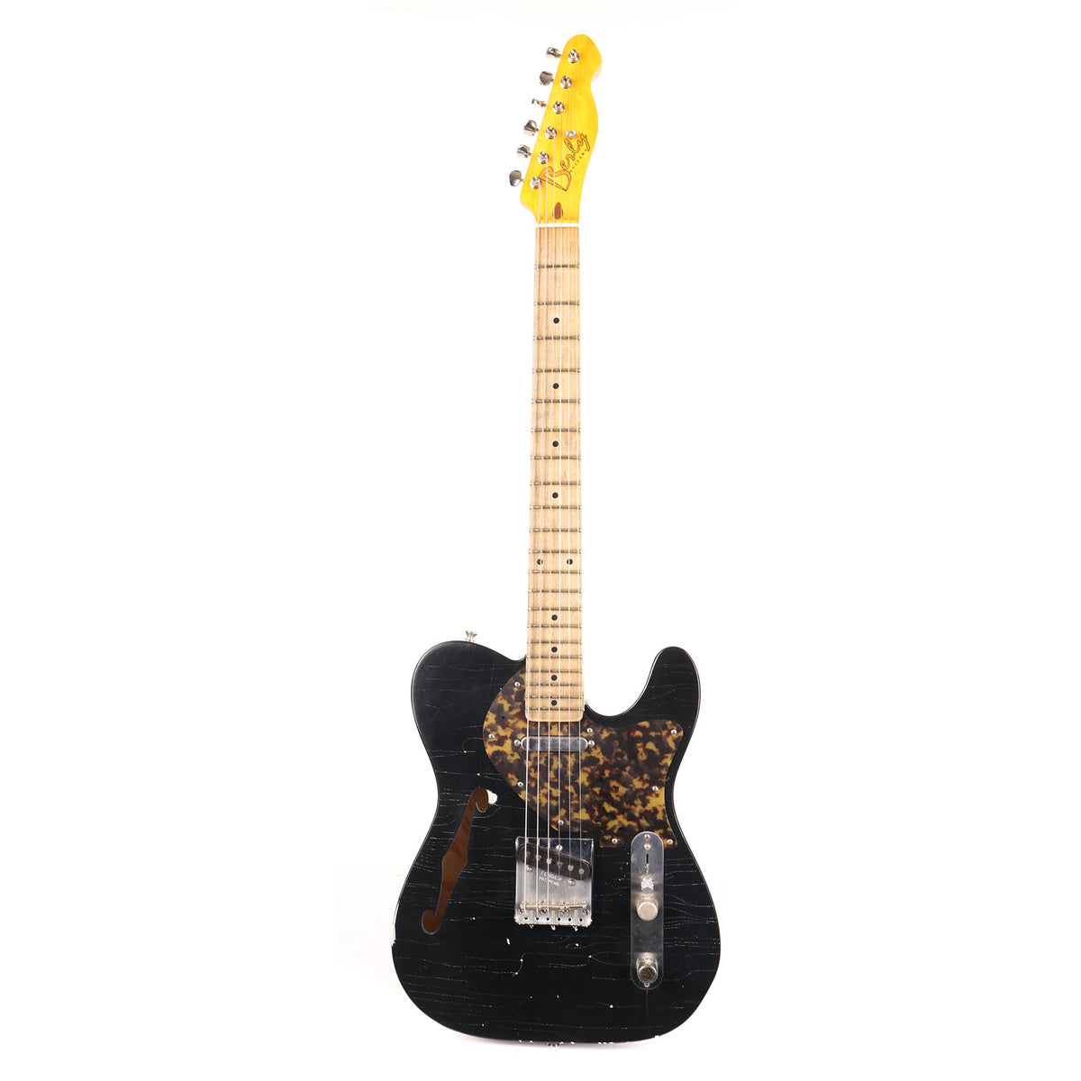 Berly Guitars Thinline T-Style Black Used — 2
