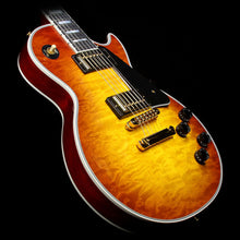 Used 2015 Gibson Custom Shop Les Paul Custom Quilt Top Electric Guitar Honey Burst