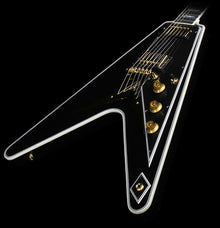 Used Gibson Custom Shop Flying V Custom Electric Guitar Ebony
