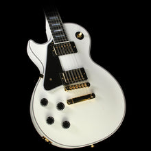 Used Gibson Custom Shop Les Paul Custom Left-Handed Electric Guitar Alpine White